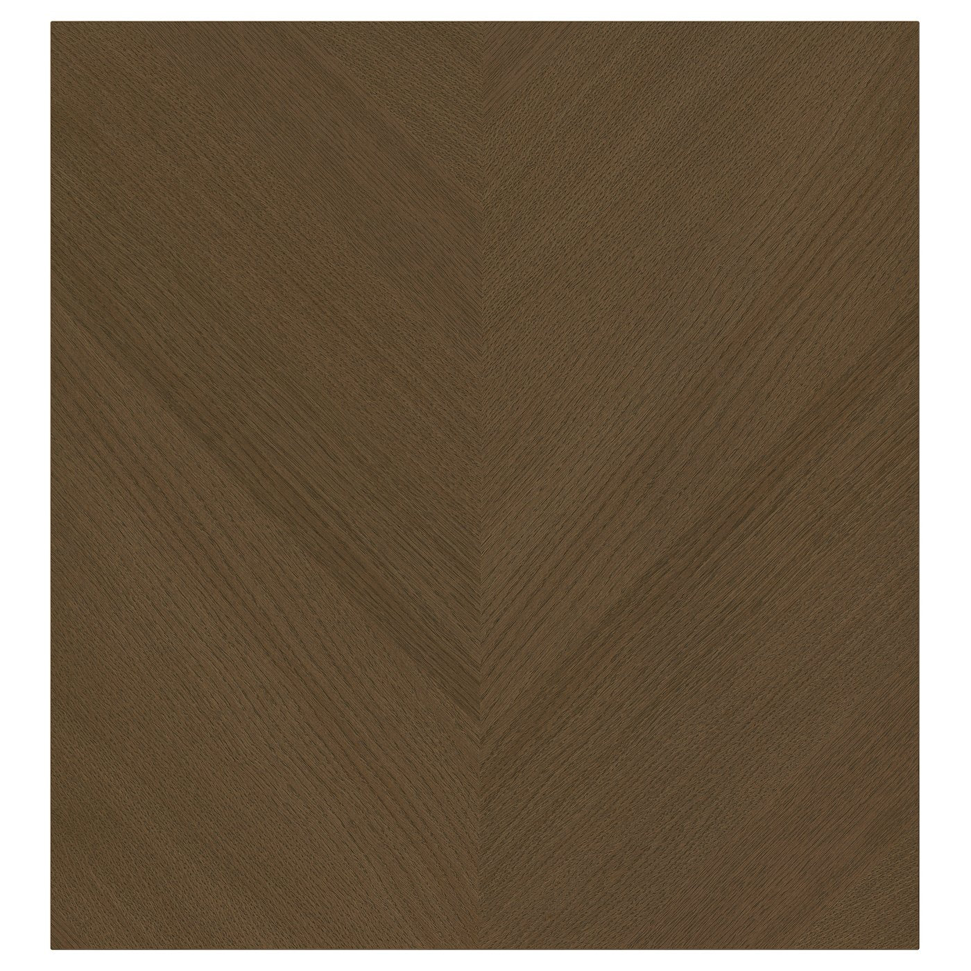 HEDEVIKEN door, brown stained oak veneer, 60x64 cm