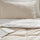 HEDFRYLE comforter set, white/beige, 150x200/50x80 cm