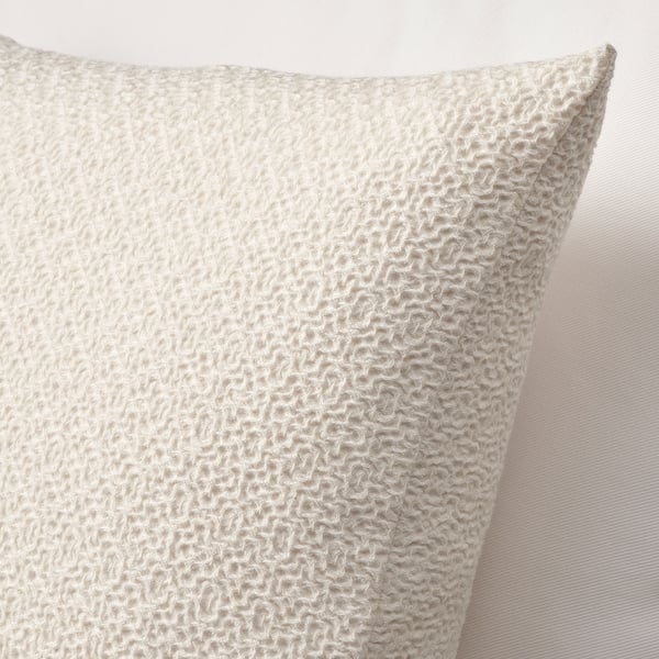 HEDSÄV cushion cover, off-white, 50x50 cm