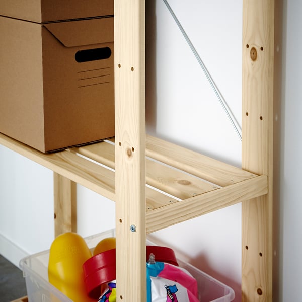 HEJNE 1 section, pine, 78x31x171 cm