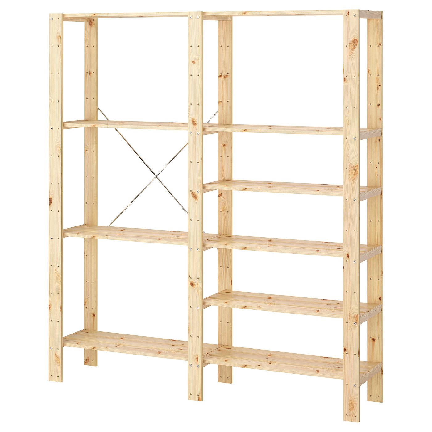 HEJNE 2 sections, pine, 154x31x171 cm