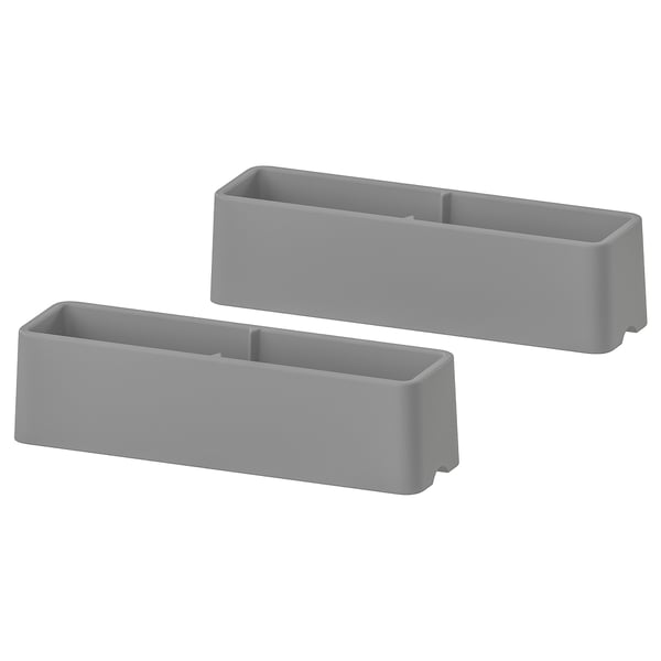 HEJNE end protector, grey, 2 pack