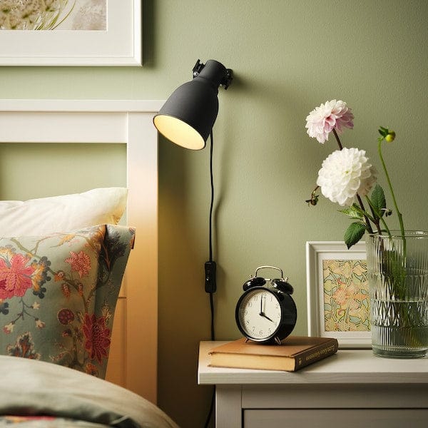 Ikea HEKTAR Wall/Clamp fillet - dark grey ,