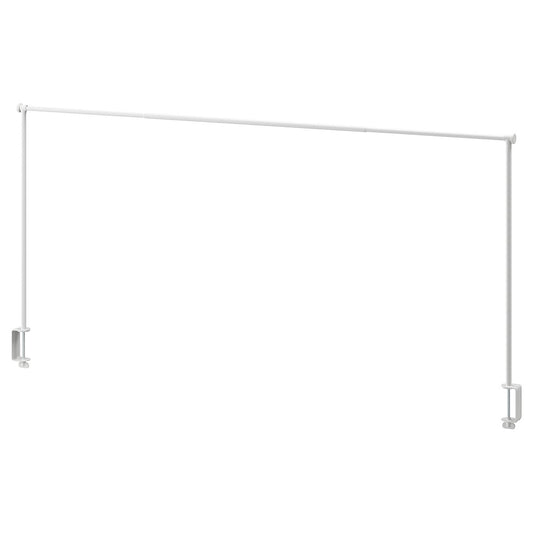 HELGEÖ decorating rod for table, white adjustable/outdoor indoor, 235x6 cm