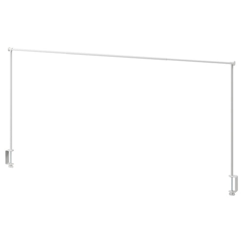 HELGEÖ decorating rod for table, white adjustable/outdoor indoor, 235x6 cm