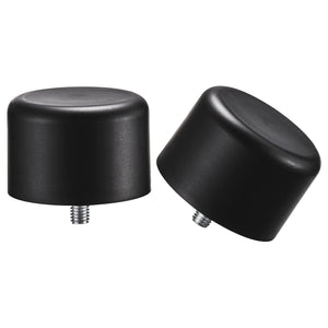 HELTUSS finials, 1 pair, black, 3.6 cm