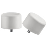 HELTUSS finials, 1 pair, white, 3.6 cm