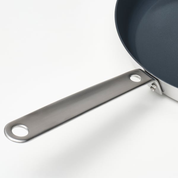 HEMKOMST - HEMKOMST Frying pan, stainless steel/non-stick coating, 28 cm