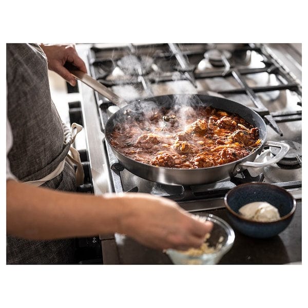 Ikea HEMKOMST - Frying pan, stainless steel/non-stick coating, 32 cm
