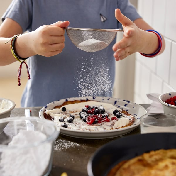 HEMKOMST frying pan, stainless steel/non-stick coating, 28 cm