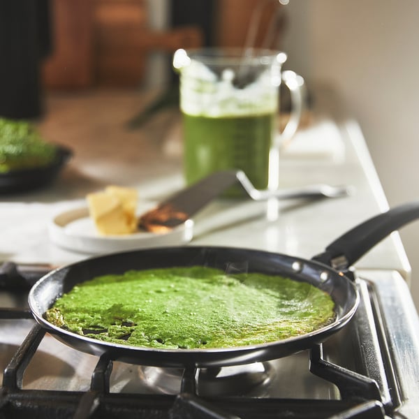HEMLAGAD - HEMLAGAD Crepe-/pancake pan, non-stick coating black, 25 cm