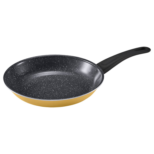 HEMLAGAD frying pan, non-stick coating yellow, 28 cm