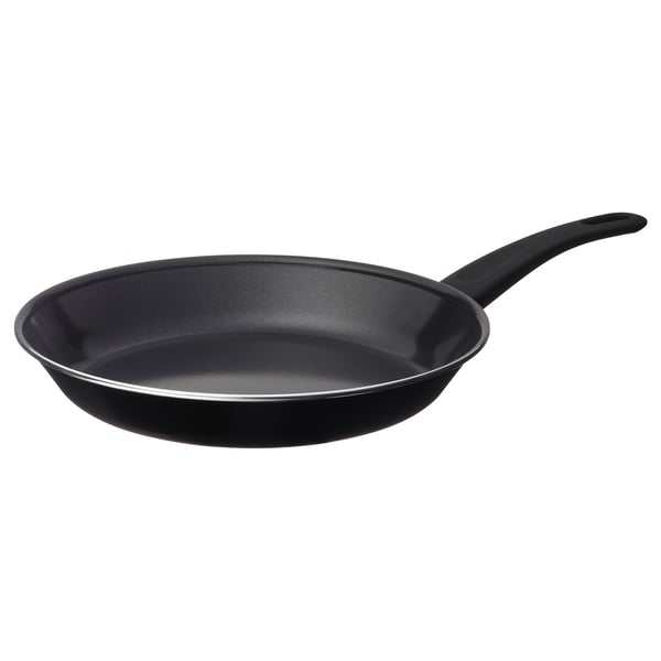 HEMLAGAD - HEMLAGAD Frying pan, non-stick coating black, 28 cm