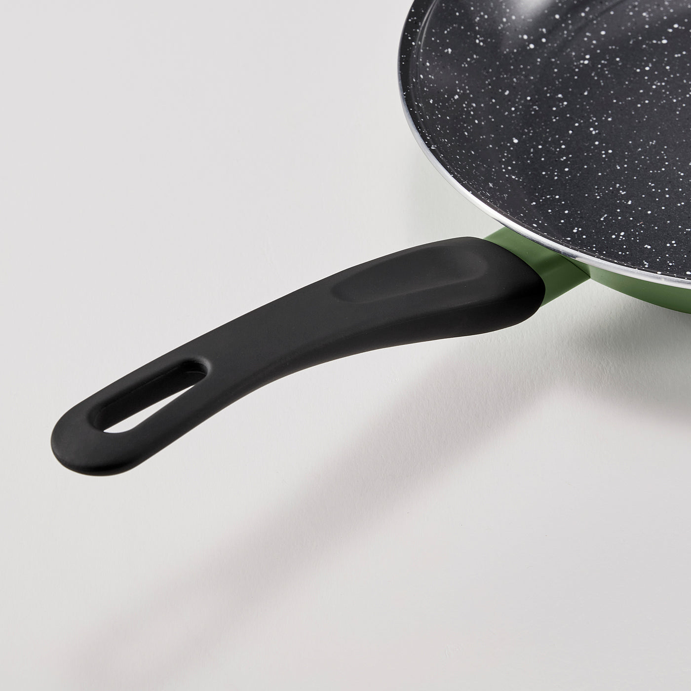 HEMLAGAD frying pan, non-stick coating green, 24 cm