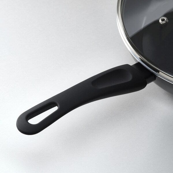 Ikea HEMLAGAD - Sauté pan with lid, nonstick coating black,26 cm