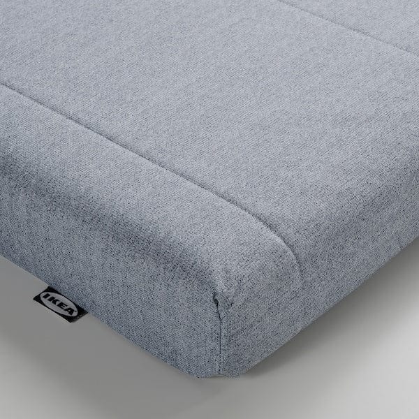 Ikea HEMNES Bed sofa/3 drawers/2 mattresses - grey/Ågotnes rigid 80x200 cm , 80x200 cm