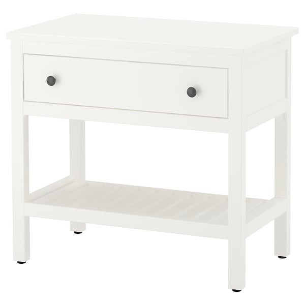 HEMNES - HEMNES Open wash-stand with 1 drawer, white, 82x48x76 cm