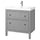 HEMNES / ORRSJÖN wash-stnd w drawers/wash-basin, grey, 82x49x89 cm