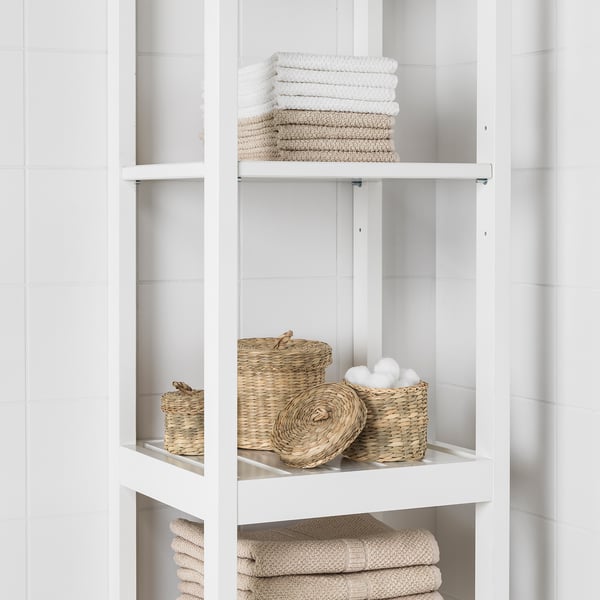 HEMNES shelving unit, white, 42x172 cm