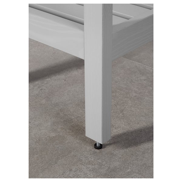 HEMNES shelving unit, grey, 42x172 cm