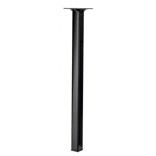 TABLE FOOT ACC. BLACK 25X25 H.400