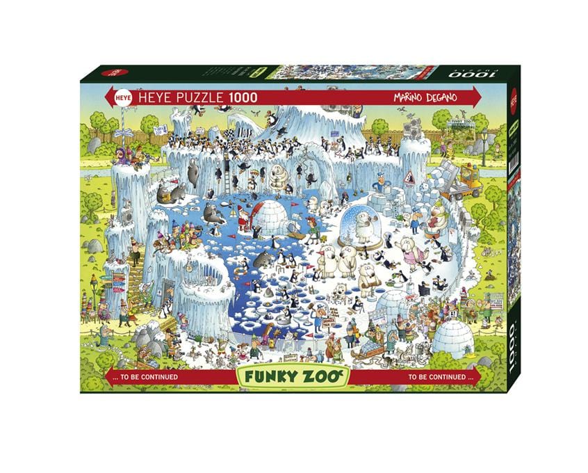 Toys 1000 Piece Puzzle - Funky Zoo: Polar Habitat