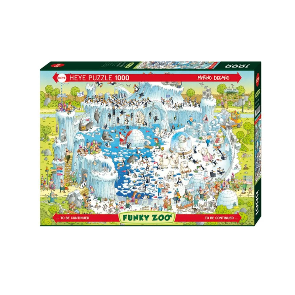 Toys 1000 Piece Puzzle - Funky Zoo: Polar Habitat