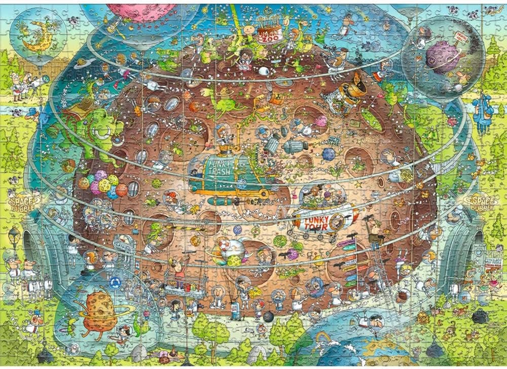 Toys Puzzle 1000 pz - Cosmic Habitat, Degano Zoo