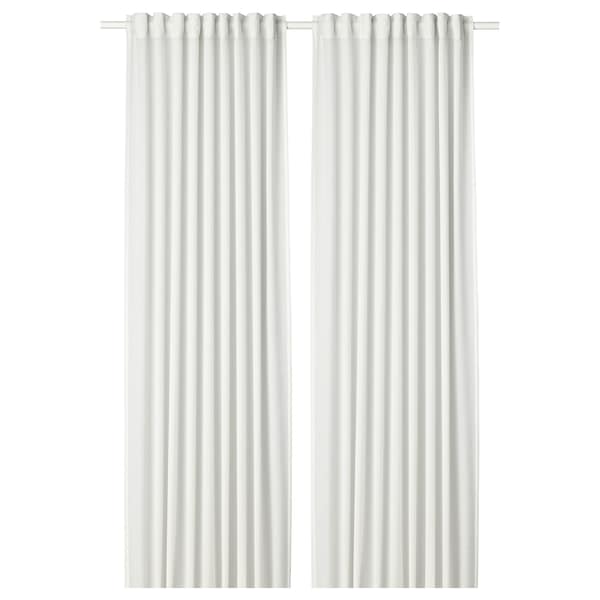 HILJA Curtains, 1 pair - white 145x300 cm , 145x300 cm