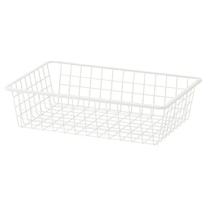 Ikea HJÄLPA - Sliding basket, white, 60x40 cm