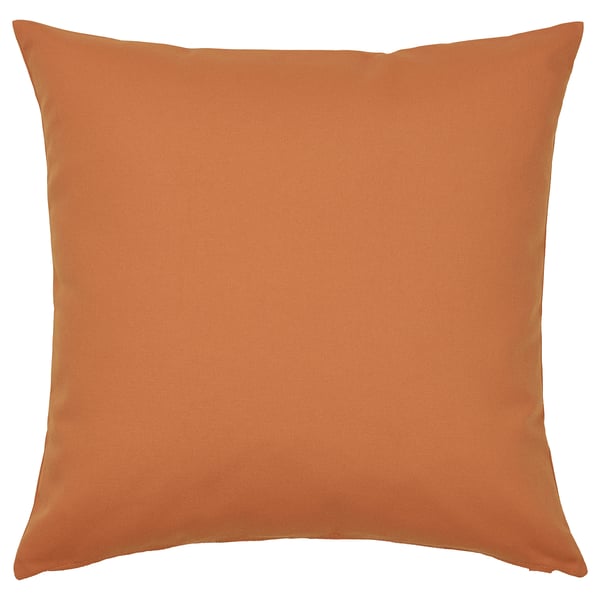 HJÄRTERÖ - HJÄRTERÖ Cushion cover, bright orange outdoor/indoor, 50x50 cm