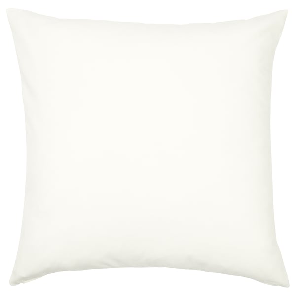 HJÄRTERÖ - Pillow cover, off-white outdoor/indoor,65x65 cm