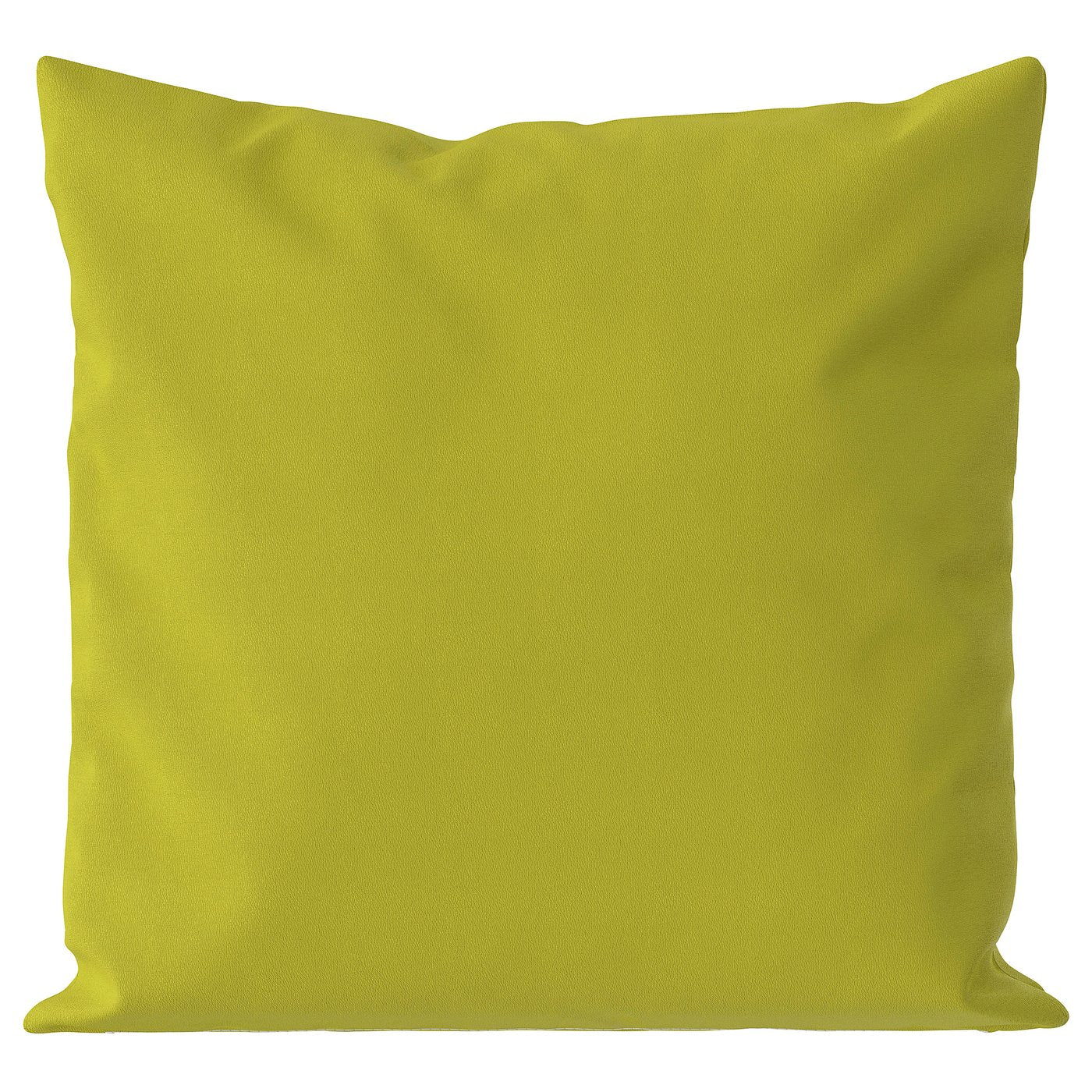 HJÄRTERÖ cushion cover, yellow-green outdoor/indoor, 50x50 cm