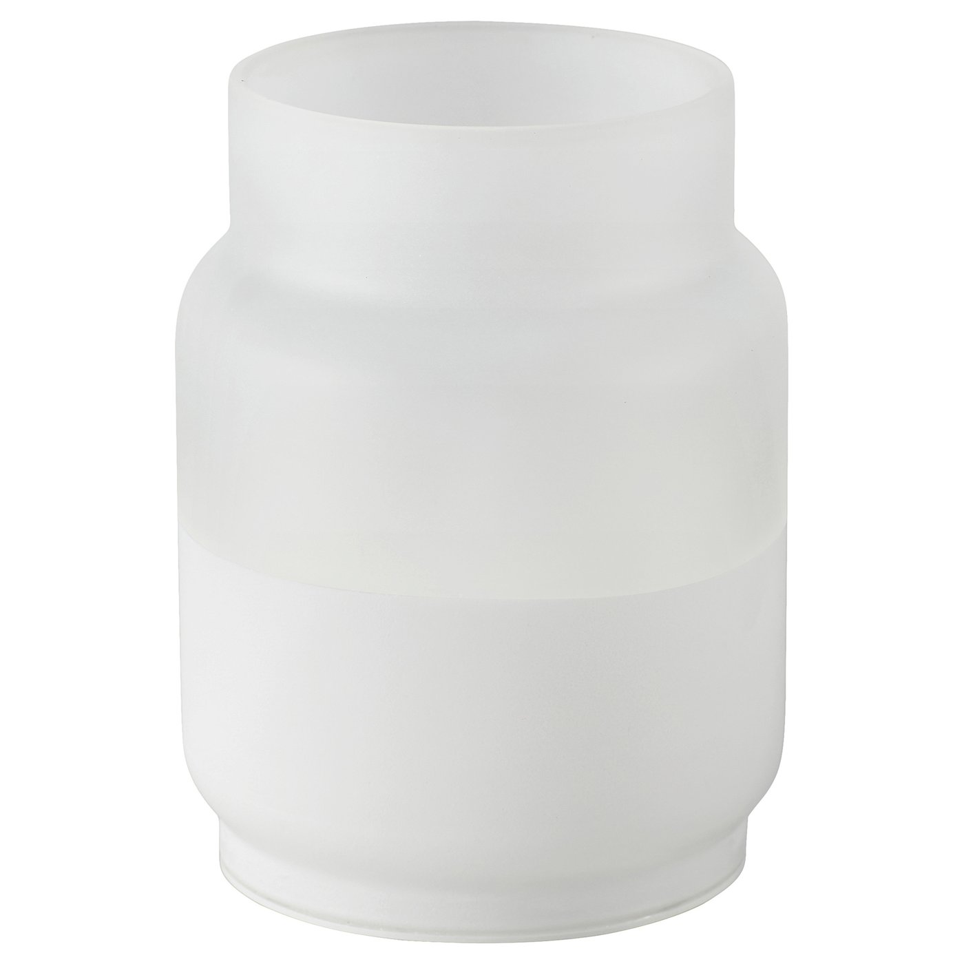 HJULMÖJA LED table decoration, glass/battery-operated white, 76 mm