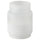 HJULMÖJA LED table decoration, glass/battery-operated white, 76 mm