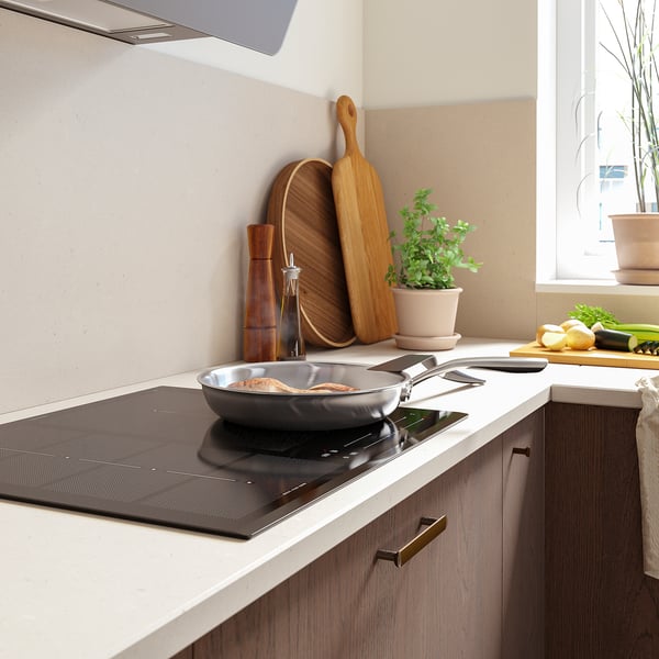 HÖGKLASSIG induction hob, IKEA 700 black, 59 cm