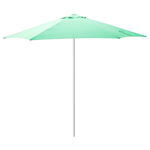 HÖGÖN - Parasol, light green, 270 cm
