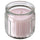 HÖKGÖK scented candle in glass, Pink flowers pale pink, 12 hr