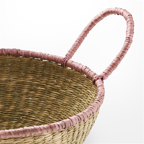 Ikea HÖKRUBBA - Basket, sedge, 34 cm