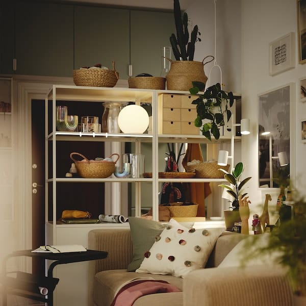 Ikea HÖKRUBBA - Basket, sedge, 34 cm