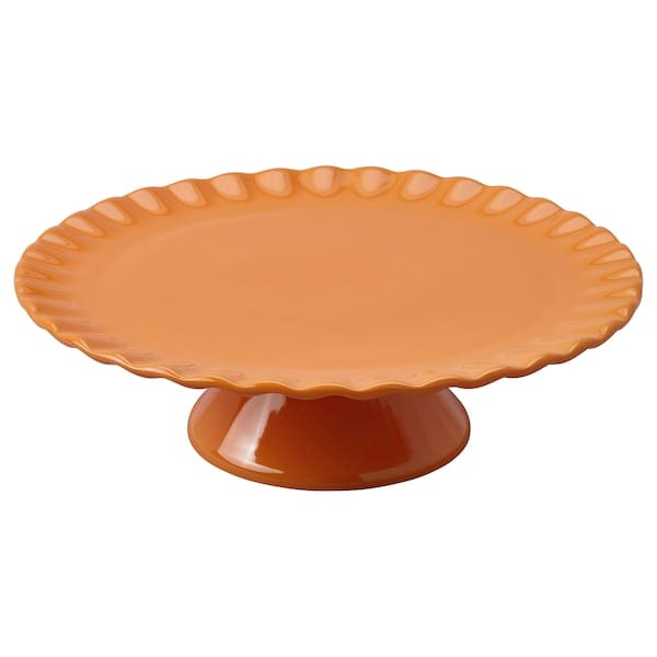 Ikea HÖSTAGILLE - Serving stand, orange, 28 cm