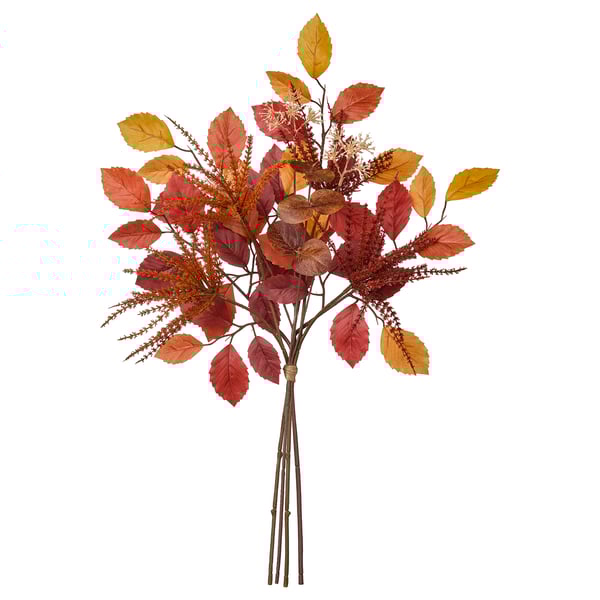 HÖSTAGILLE artificial bouquet, in/outdoor mixed colours