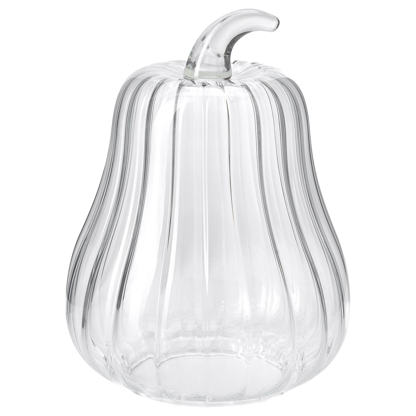HÖSTAGILLE glass dome, clear glass, 15 cm