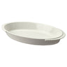 HÖSTAGILLE oven dish, off-white, 54x30 cm