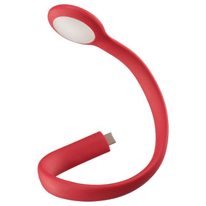 HÖSTULOTA LED USB lamp, red, 30 cm
