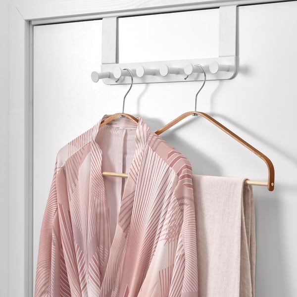 HÖSVANS hanger, bamboo, 40 cm, 5 pack