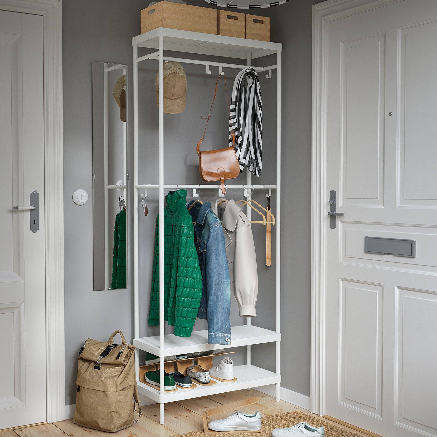 HÖSVANS shoe organiser, 10x16x31 cm