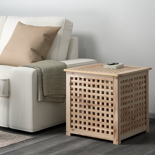 HOL - HOL Side table, acacia, 50x50 cm