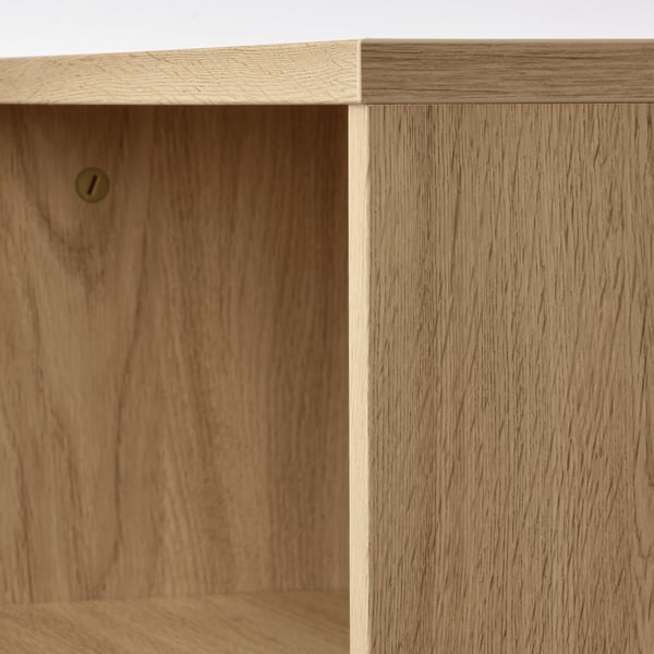 HOLMERUD coffee table, oak effect, 90x55 cm
