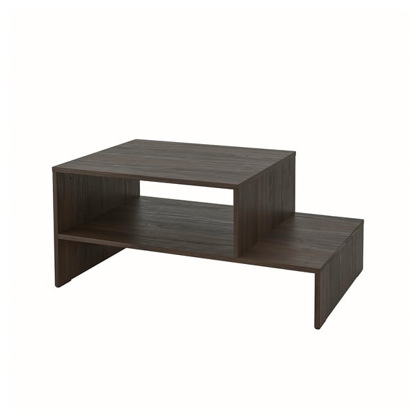 HOLMERUD - HOLMERUD Coffee table, dark brown, 90x55 cm